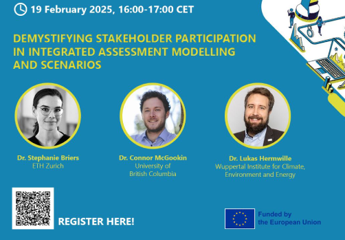 DIAMOND webinar: Stakeholder participation in IAMs